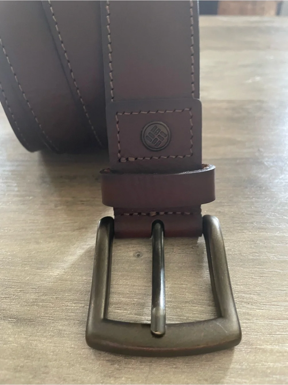 Columbia brown leather